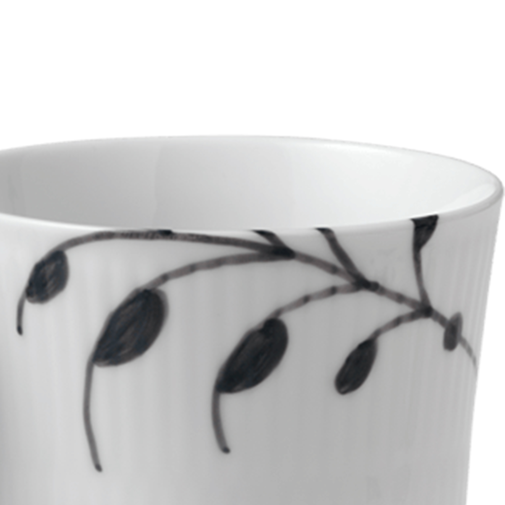 Zoom billed af Sort Mega Riflet Krus 33 cl, 2 stk